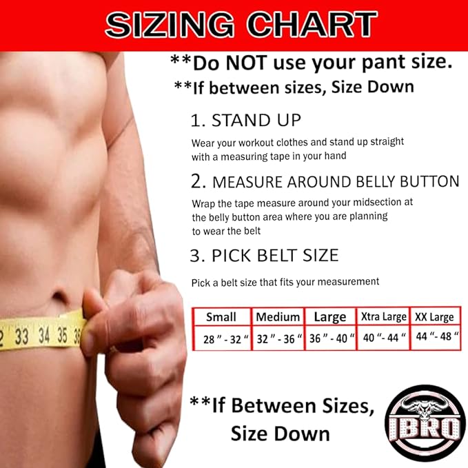 IBRO Powerlifting Lever Gym Belt