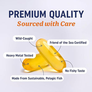 Triple Strength Omega 3 Fish Oil