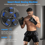 Music Boxing Machine, Interactive Punching Trainer with Boxing Gloves