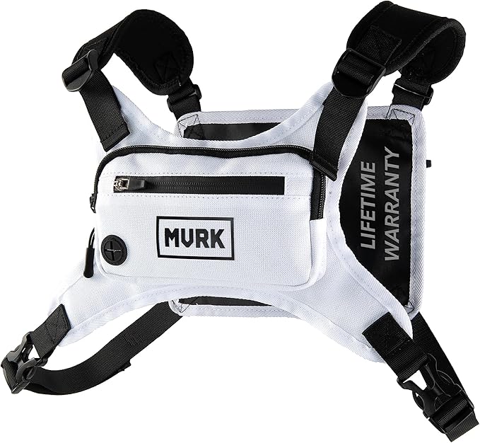 MVRK Water Resistant Chest Pack - Running Vest for Workouts