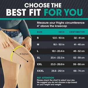 Modvel Compression Knee Brace for Women & Men, 2-Pack Knee Brace