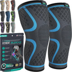 Modvel Compression Knee Brace for Women & Men, 2-Pack Knee Brace