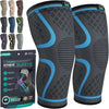 Modvel Compression Knee Brace for Women & Men, 2-Pack Knee Brace