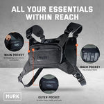 MVRK Water Resistant Chest Pack - Running Vest for Workouts