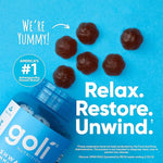 Goli Ashwagandha & Vitamin D Gummy (60 count. pack of 3)