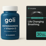 “Breathe & Balance Pack: Ashwagandha + Nasal Strips”