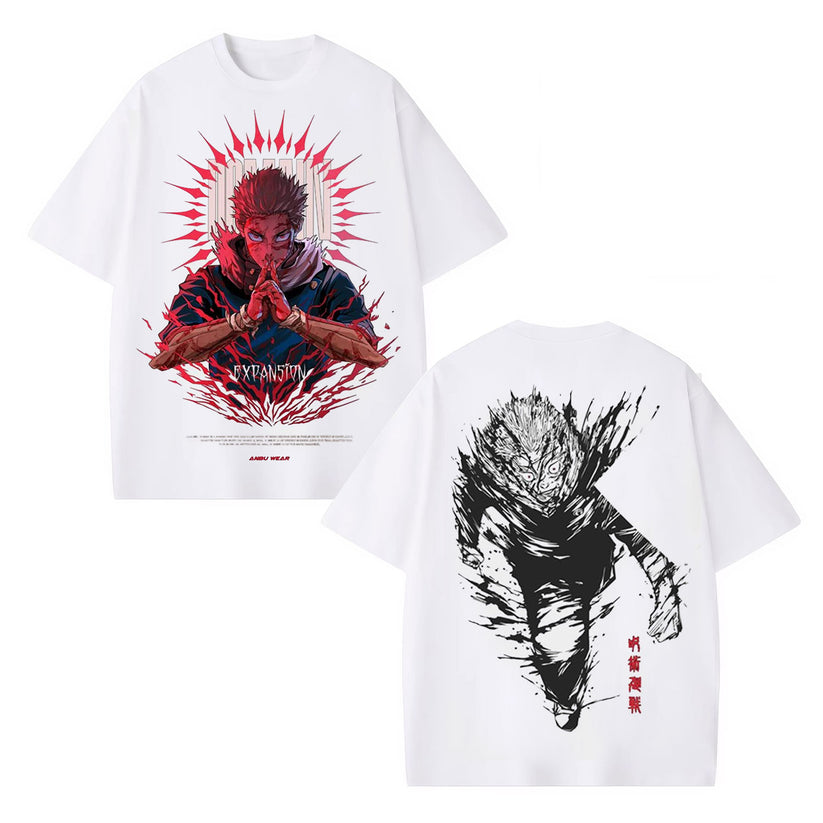 CAMISETA GRANDE DEL ANIME JUJUTSU KAISEN - [DS]