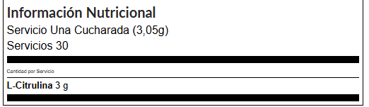 L-Citrulline 91.5 g